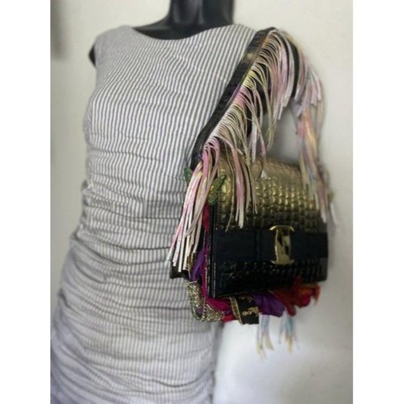 Salvatore Ferragamo W Vintage Customized By W Stre - Picture 7 of 10